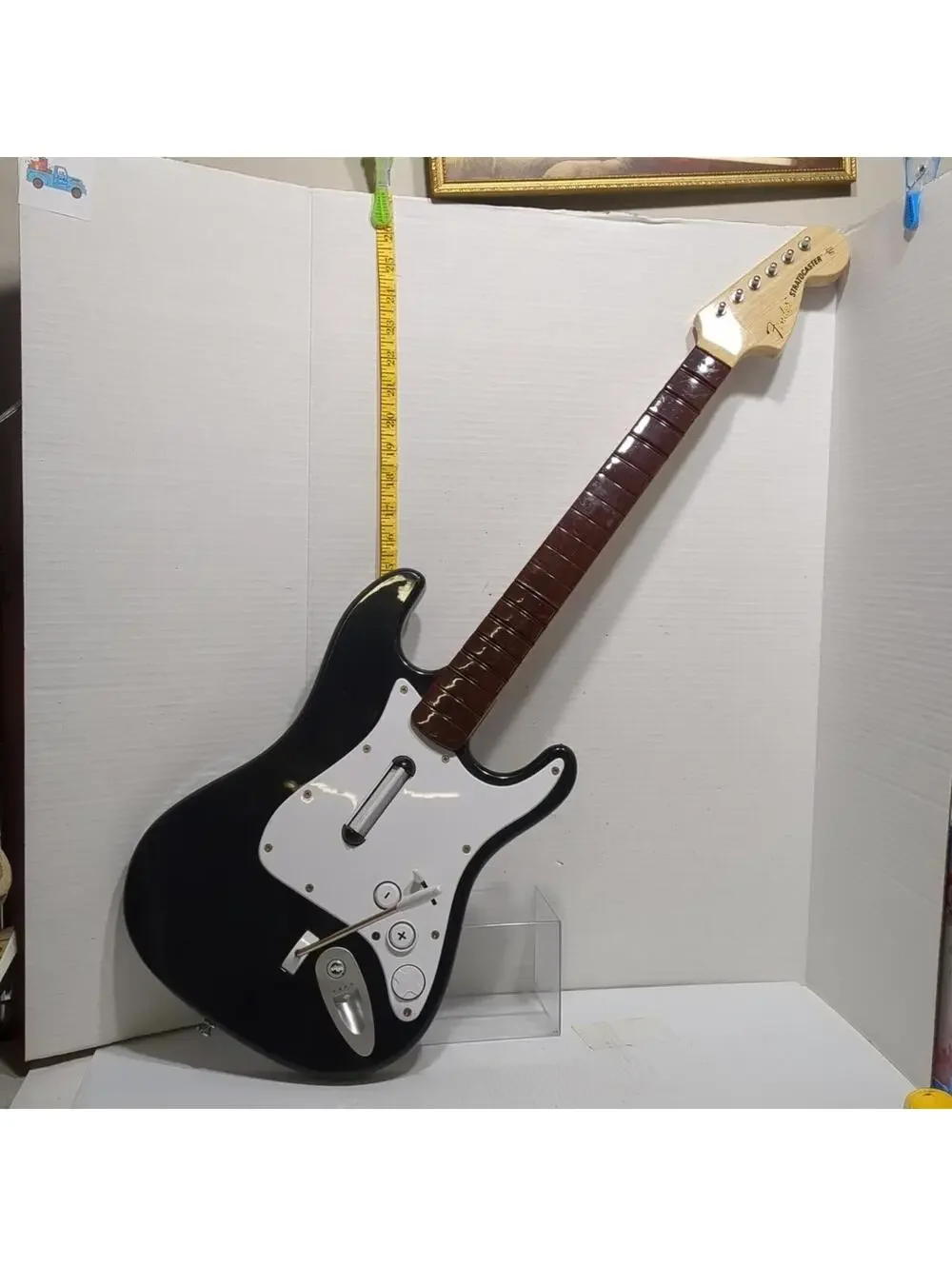 Rock Band Stratocaster XBOX 360 Wireless Guitar XBGTS2 Harmonix No Battery Cover